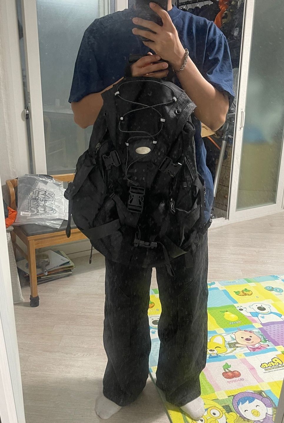 ★TRAVEL★Trail Runner Mesh String Tech Backpack★ MUSINSA公式 | TRAVEL Trail Runner Mesh String Tech Backpack