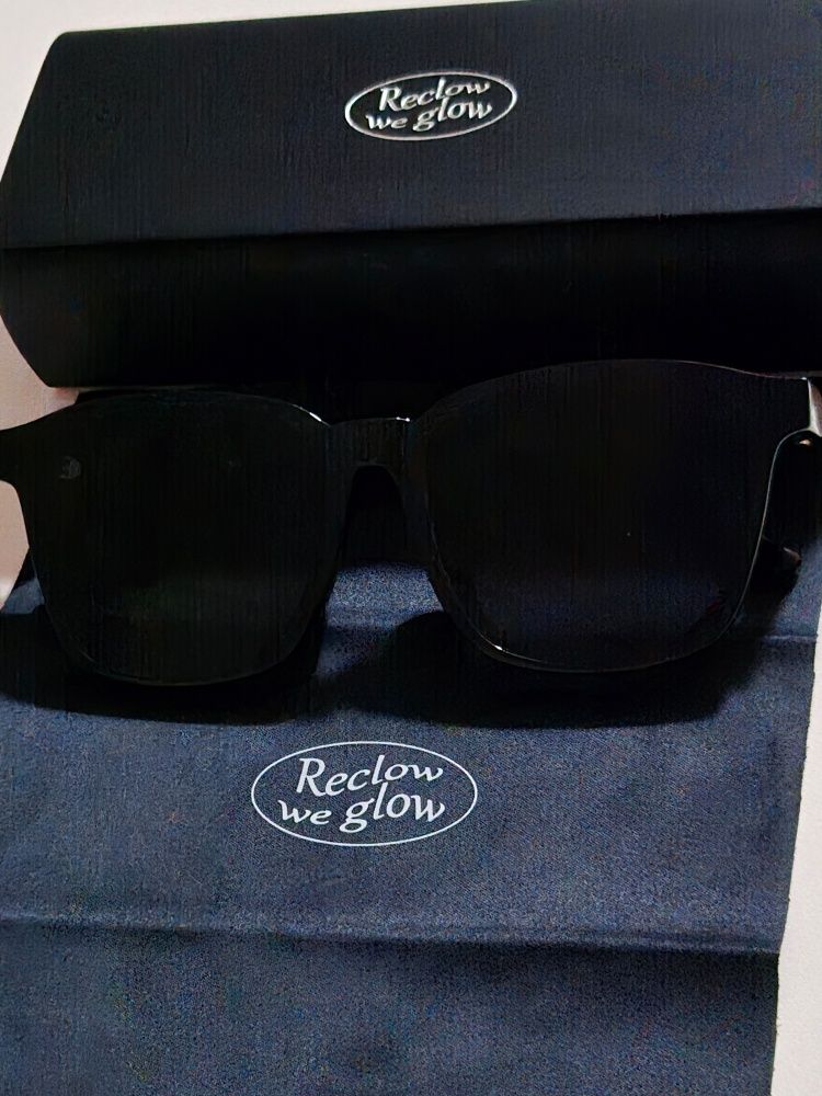 MUSINSA | RECLOW RC B108 BLACK SUNGLASSES