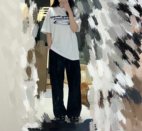 MUSINSA公式 | OPENING PROJECT Identity T Shirt - Black