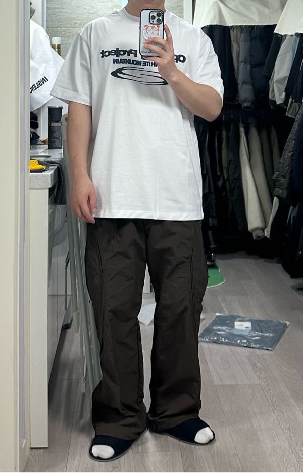 MUSINSA公式 | OPENING PROJECT Identity T Shirt - Black