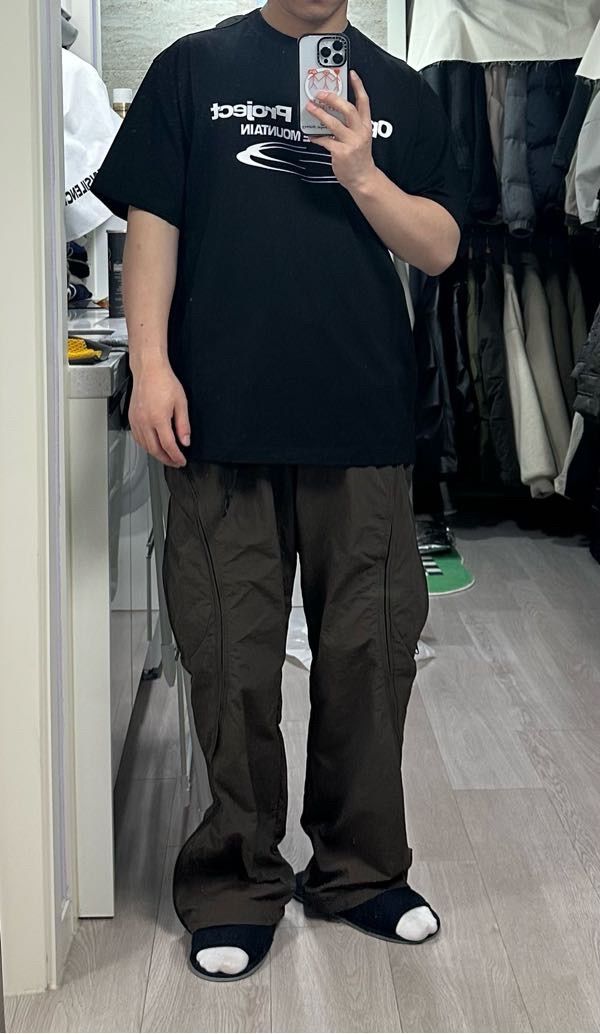 MUSINSA公式 | OPENING PROJECT Identity T Shirt - Black