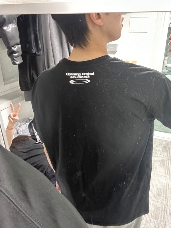 ★OPENING PROJECT★Identity T Shirt★送料・関税込★ MUSINSA公式 | OPENING PROJECT Identity T Shirt - Black