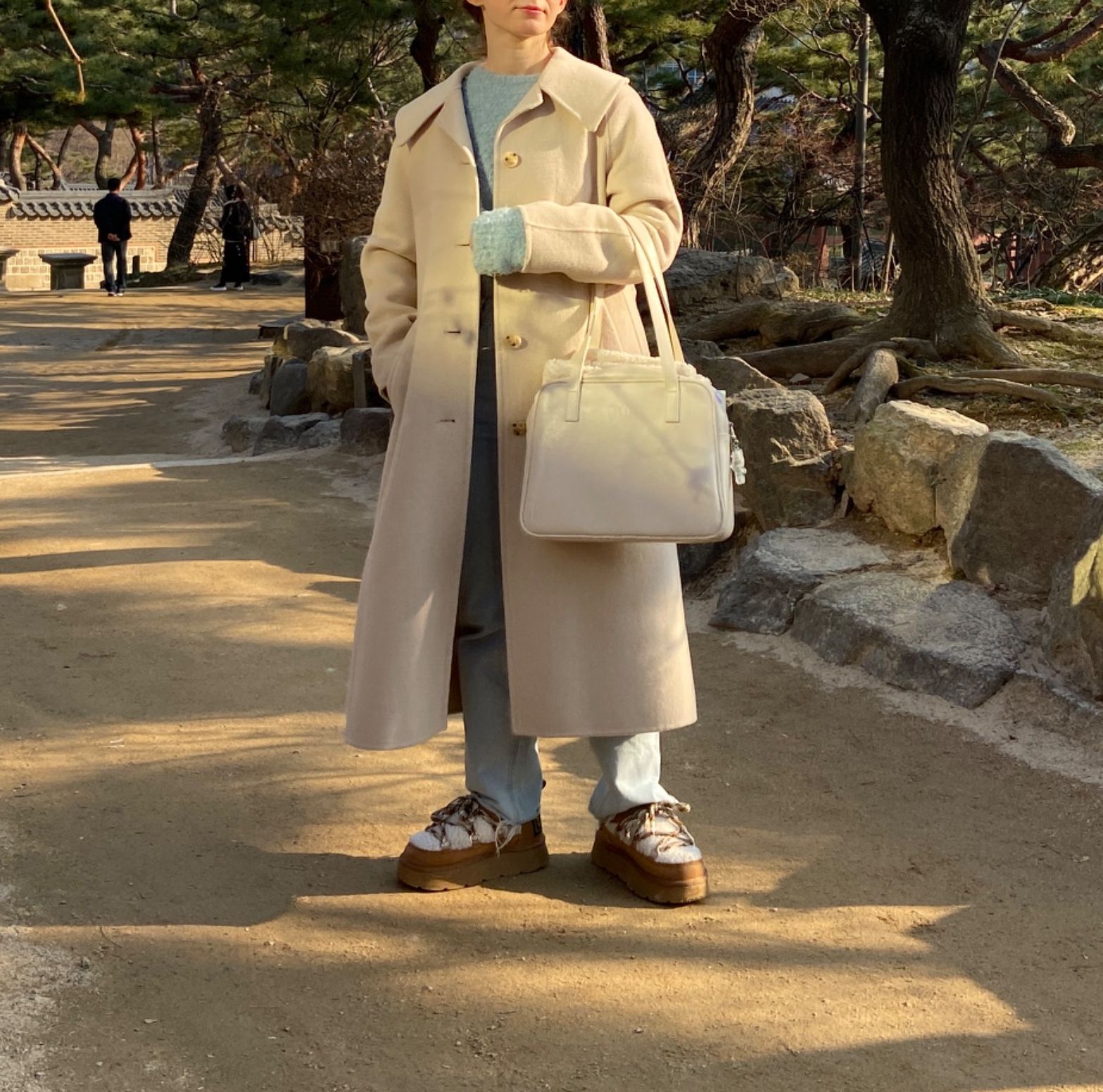 ☆人気☆【FILLINTHEBLANK】☆Trapezoid Middle Shoulder Ba.g☆ MUSINSA | FILLINTHEBLANK Trapezoid Middle Shoulder Bag (black)