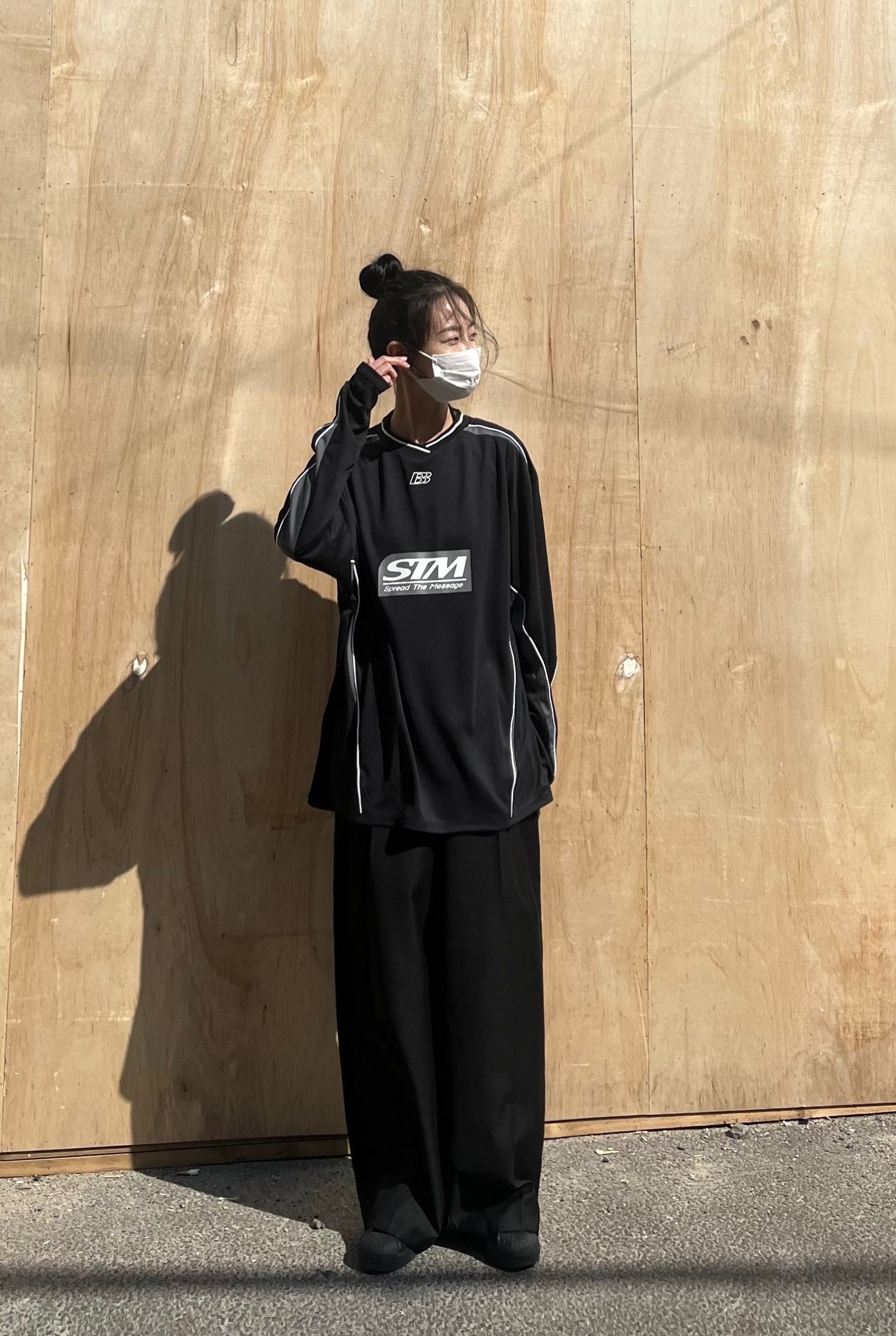 MUSINSA | BROWNBREATH STM RACING LONGSLEEVE - WHITE