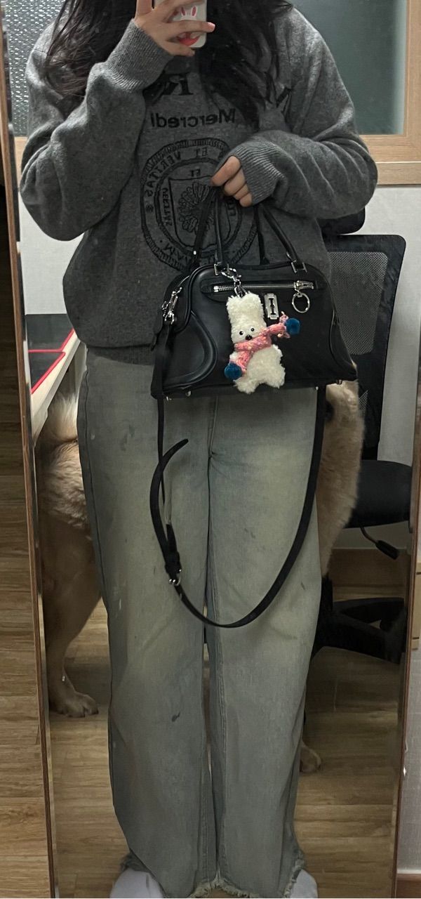 ◇vunque◇ Toque tote S (Toque tote small) Black Toque tote S (토크 토트 스몰) Black - vunque(분크)