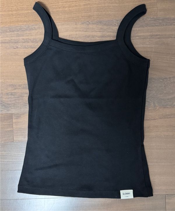 MUSINSA | GLOWNY G CLASSIC TANK (BLACK)