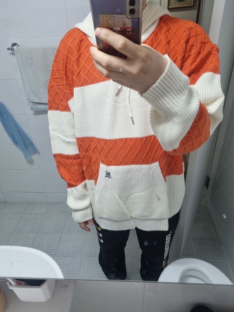 [ROMANTIC CROWN]★STRIPE KNIT BLOUSON ROMANTIC CROWN – SellerWork