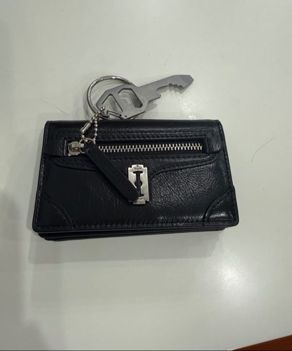 ●vunque● Toque Cabin Crew Card Wallet Toque Cabin Crew Car MUSINSA | VUNQUE Toque Cabin Crew Card Wallet - Black