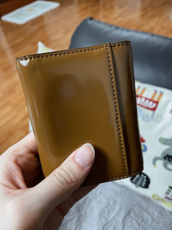 MUSINSA | VUNQUE Occam V Half Wallet Black