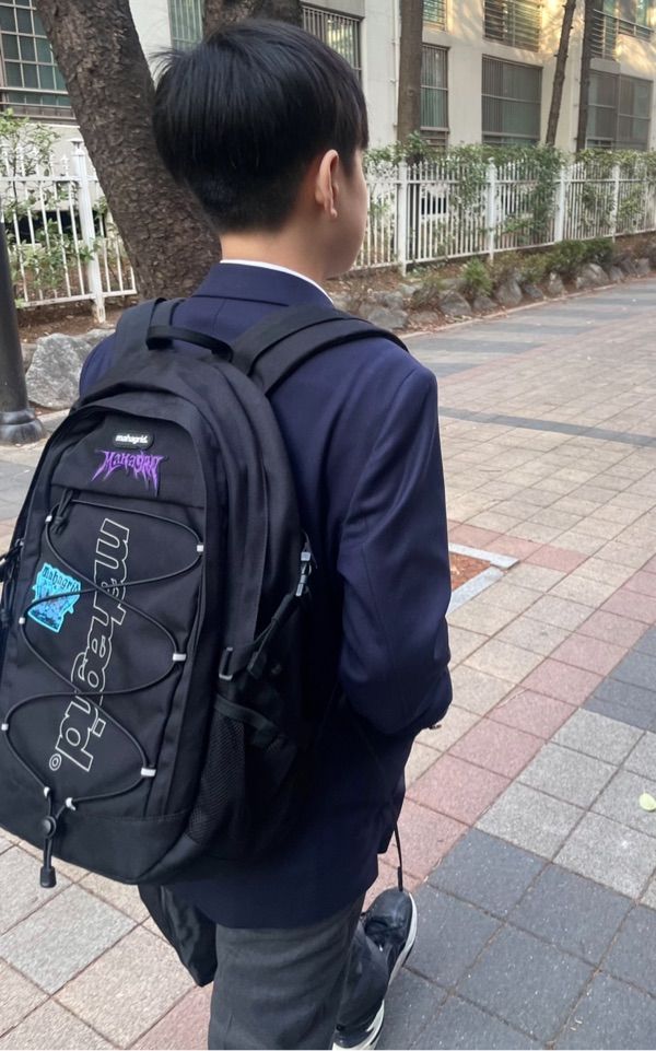 MUSINSA | MAHAGRID THIRD LOGO BACKPACK(MG2DSUAB42A)