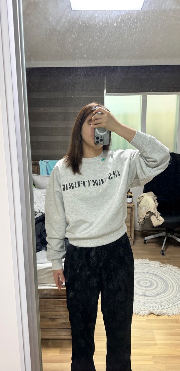 【INSTANTFUNK】★送料・関税込★Boucle Standard Sweatshirt INSTANTFUNK】☆送料・関税込☆Boucle Standard Sweatshirt