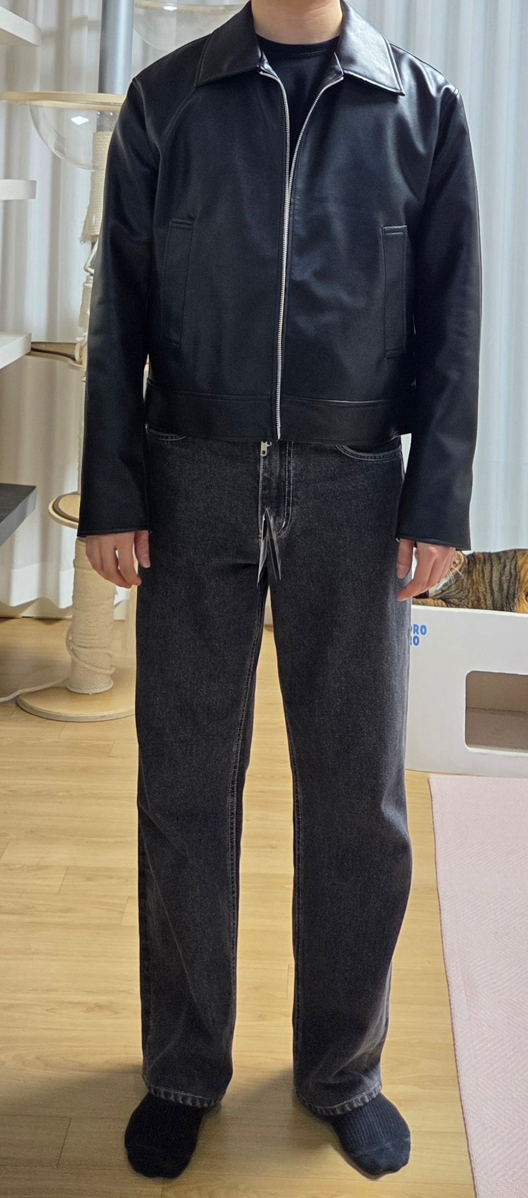 MUSINSA公式 | DOFFJASON Vegan Leather Heritage Single Jacket