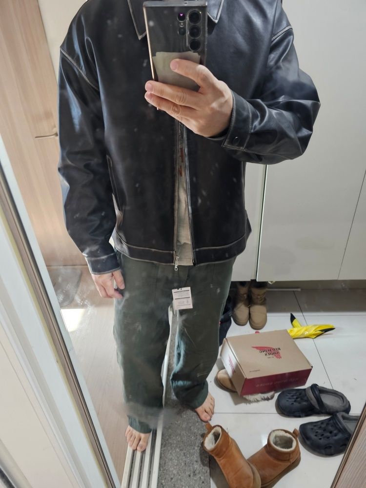 MUSINSA公式 | DOFFJASON オーバーフィットワシントンレザーシングル