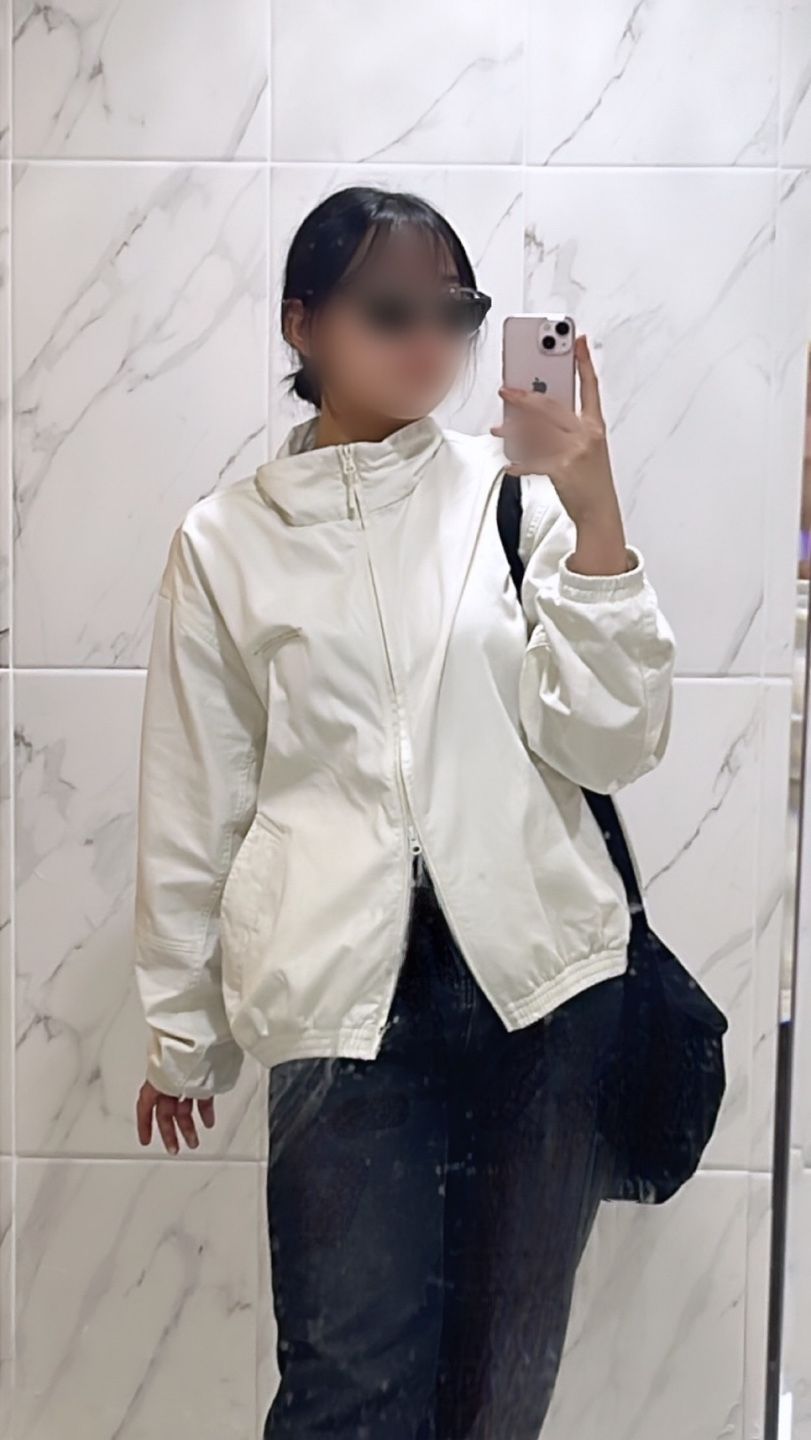 ★codegraphy★ Cotton Tech Short Jacket Cream MUSINSA | Codegraphy Cotton Tech Short Jacket_Cream