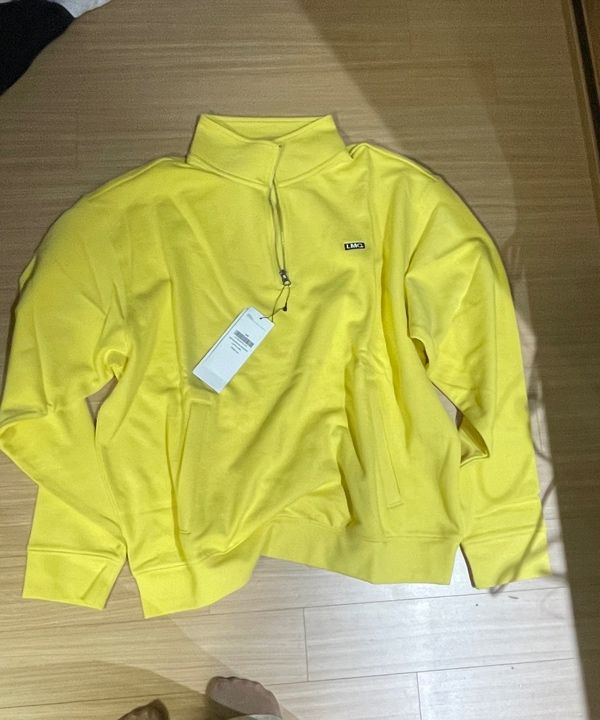 Tシャツ・カットソー LMC BOX QUARTER ZIP SWEATSHIRT light yellow 0LM23SSW112LYW MUSINSA | LMC BOX QUARTER ZIP SWEATSHIRT black