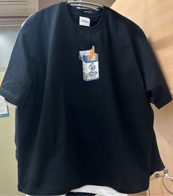 MUSINSA | NOMANUAL NM STRIKE T-SHIRT - WHITE