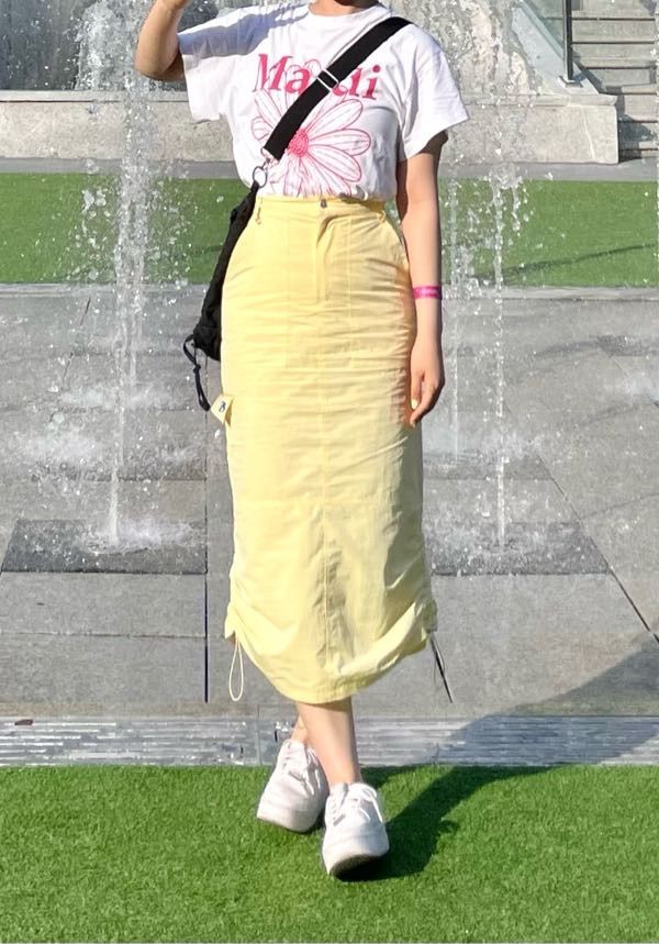 【BitterCells】Sporty Nylon Skirt □海外限定 □韓国 □大人気 BitterCells】Sporty Nylon Skirt □海外限定 □韓国 □大人気