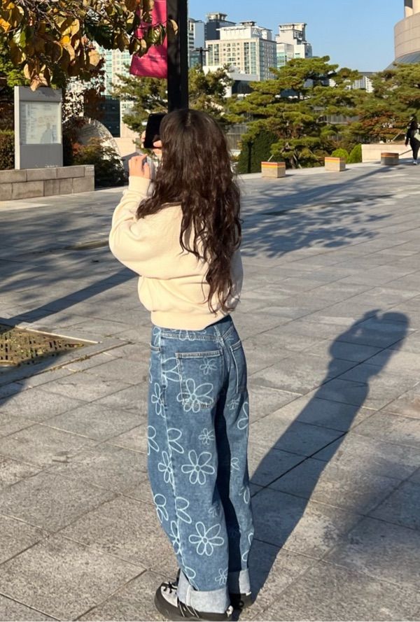 ◆ARCHIVE BOLD◆ DAISY DENIM PANTS BLUE AB23SPJN004BL MUSINSA | ARCHIVE BOLD DAISY DENIM PANTS (BLUE)