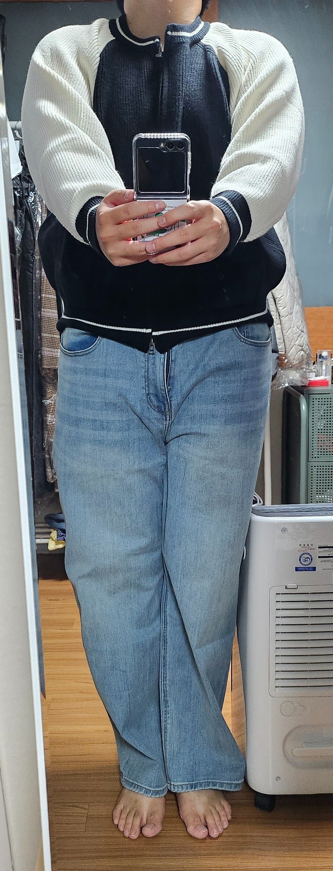 MUSINSA | MUSINSA STANDARD KIPAS wide denim pants [deep indigo]