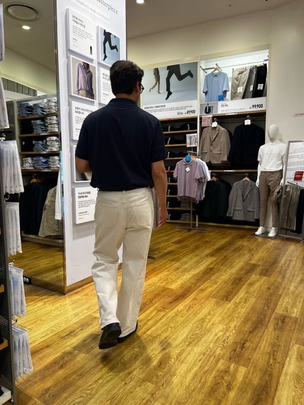 MUSINSA STANDARD MEN'S_ビッグワイドデニムパンツ_6色 MASONPRINCE ジーンズ サイドベルト ワイドフレアデニムパンツ