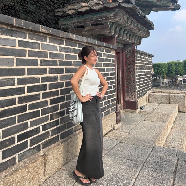 スカート musinsastandardwoman Women's Denim Maxi Skirt Rusty Black MW MUSINSA公式 | MUSINSA STANDARD WOMAN Women's Denim Maxi