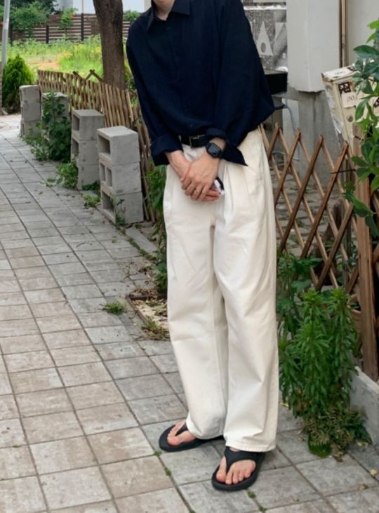 ★MUSINSA STANDARD★ Cool Standard Relaxed Nylon Shirt Sky B MUSINSA | MUSINSA STANDARD Relaxed Linen Like Shirt [Sky Blue]