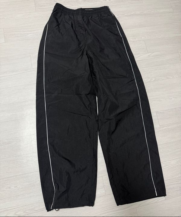 00s NIKE nylon “side line” wide pant Side Line Track 