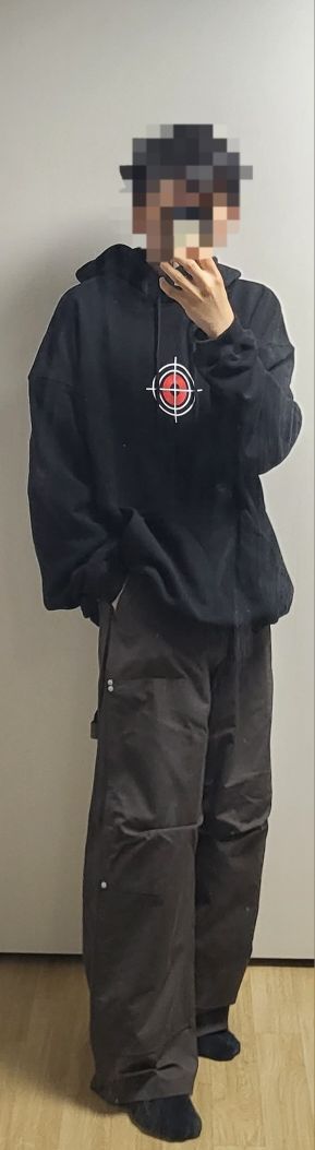 MUSINSA | GRAILZ GUN CLUB GRAPHIC HOODIE [BLACK]