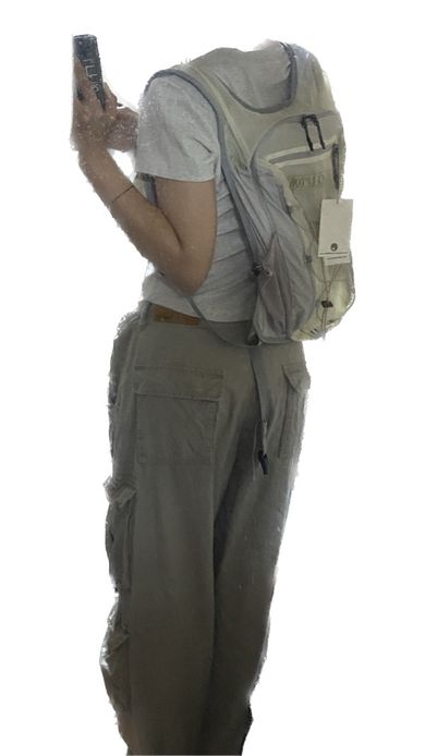 MUSINSA公式 | SCULPTOR Light Weight Backpack Ivory / Pale Gray