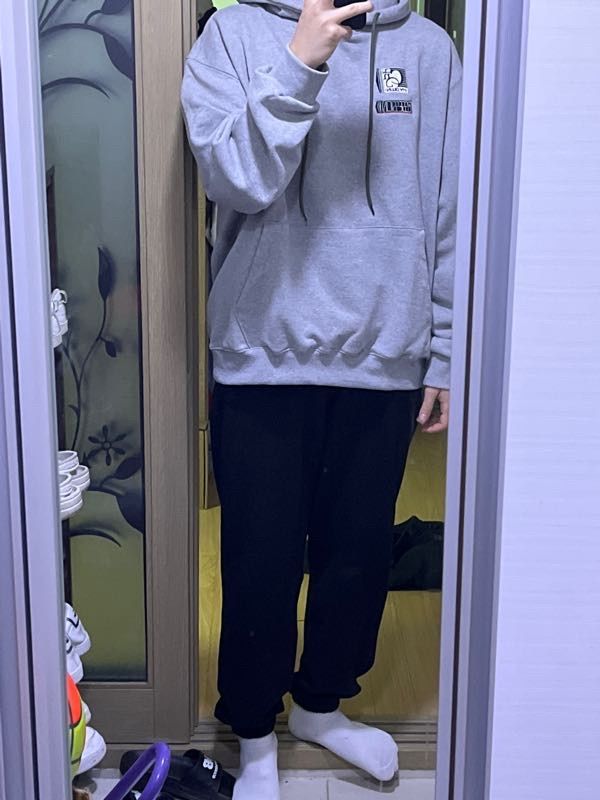 【CPGN STUDIO】DTP Science Fiction Brushed Hood SCIFIFANTASYCOLORBLOCKEDHOODIE