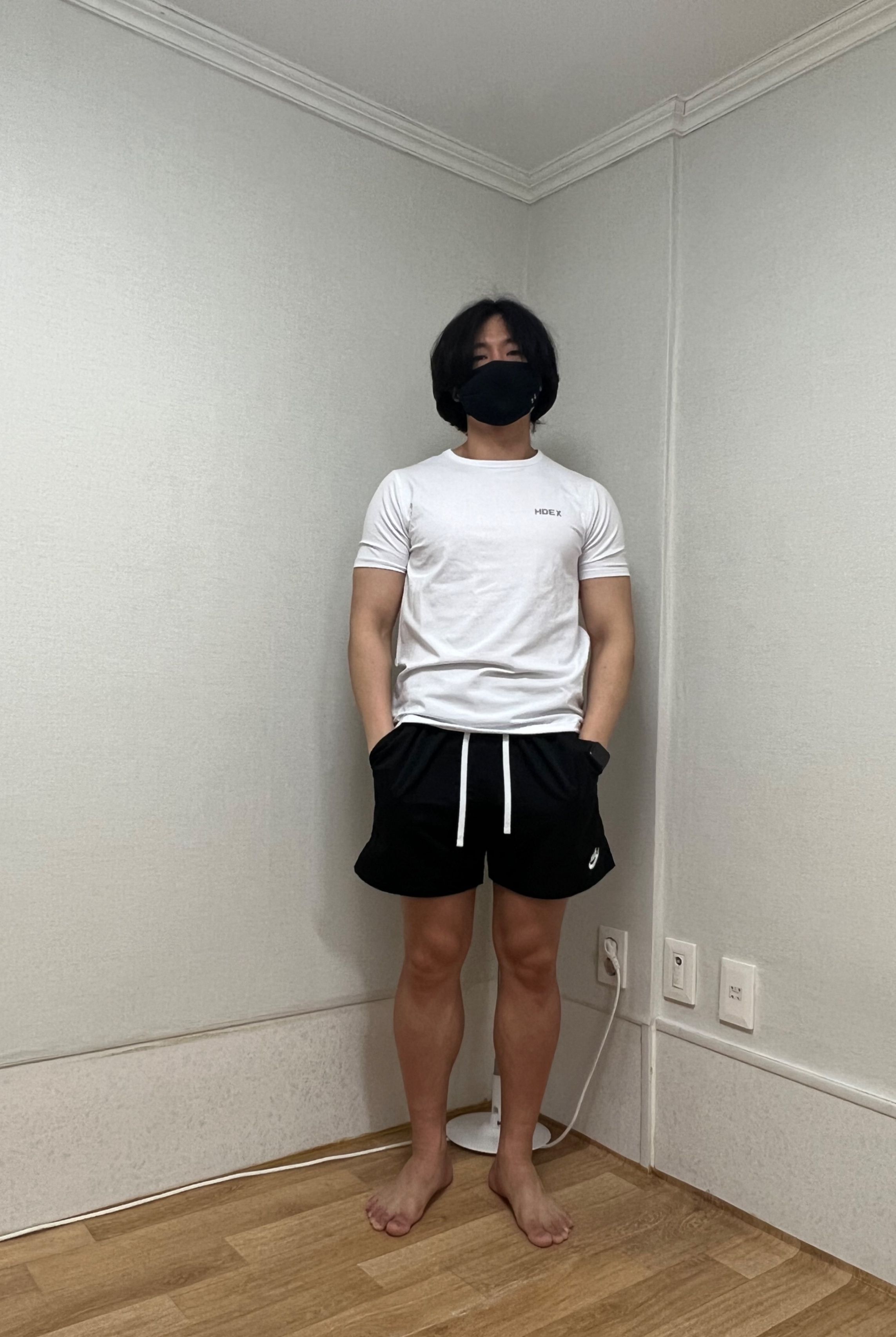 MUSINSA | HDEX Main Small Logo Air Muscle Fit Short Sleeve