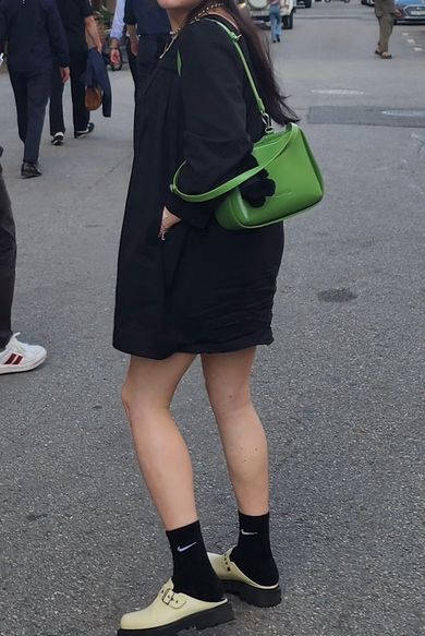 MUSINSA | SONORIAL Cloche bag (short) - greenery