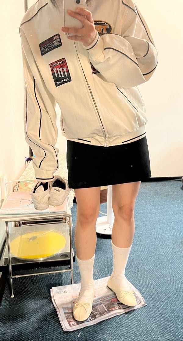 MUSINSA公式 | thisisneverthat TRC Racing Jacket Off White