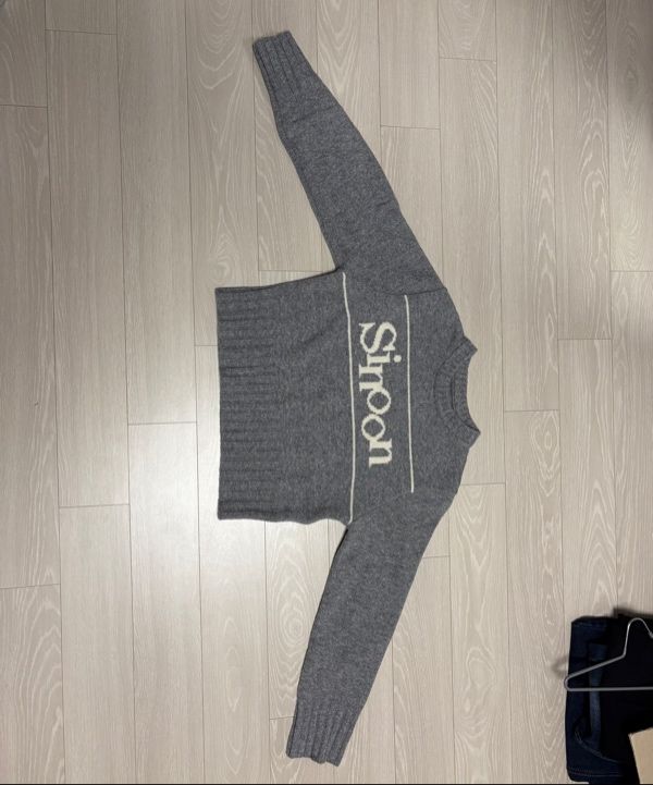 SINOON PULLOVER KNIT グレー　ニット MUSINSA公式 | SINOON SINOON PULLOVER KNIT (GREY)