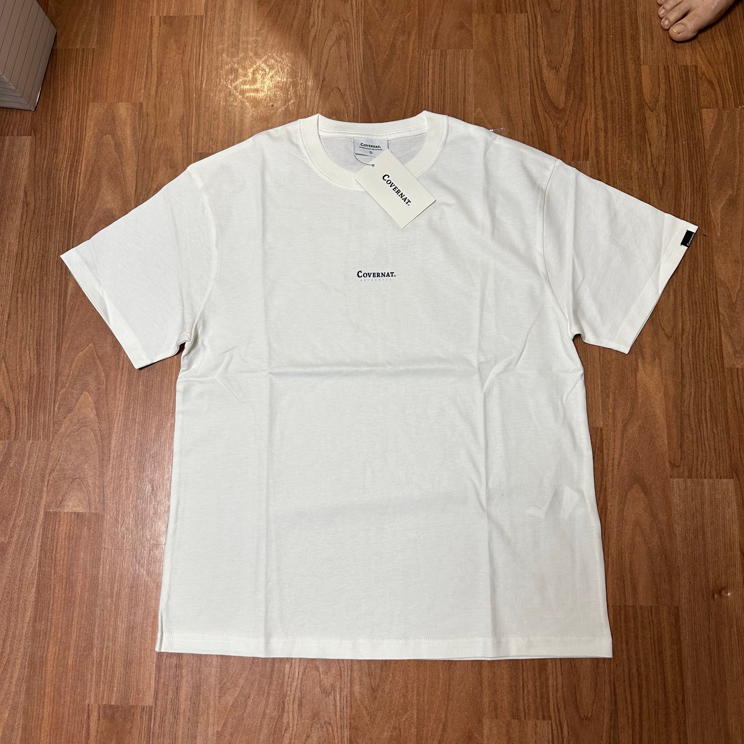 Tシャツ・カットソー COVERNAT Small Authentic T-Shirt Blue Small Authentic Logo T-Shirt Blue - Covernat | 60% - Asian