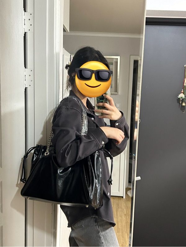 [BADGIGI] CH. SQUARE TRAWSTRING BAG ☆送料込☆ MUSINSA | BADGIGI Chain Square Trowstring Bag Black