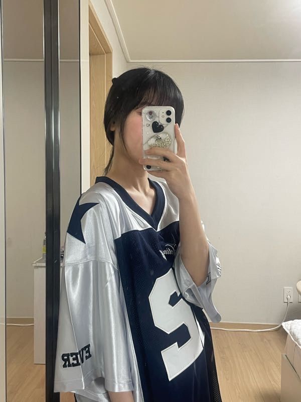 2000ARCHIVES ユニフォーム　Tシャツ　ネイビー MUSINSA公式 | 2000ARCHIVES 2000 Football T-Shirt (Navy)