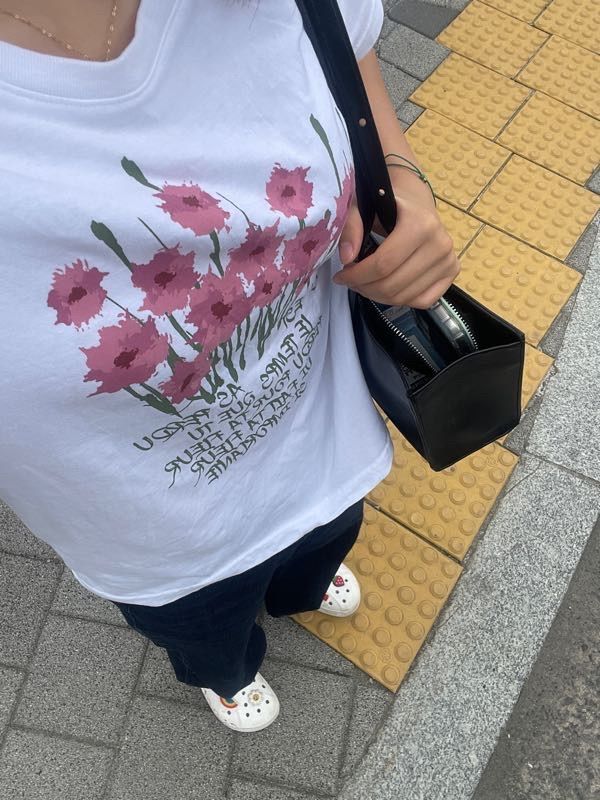 LARTIGENT☆L2 GRASS FLOWER T-SHIRT MUSINSA | LARTIGENT L2 GRASS FLOWER T-SHIRT(NAVY)