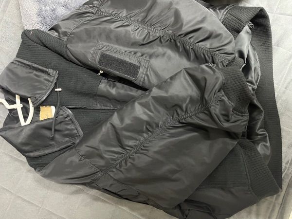 MUSINSA公式 | MATIN KIM UTILITY KNIT Jacket FOR MEN IN BLACK