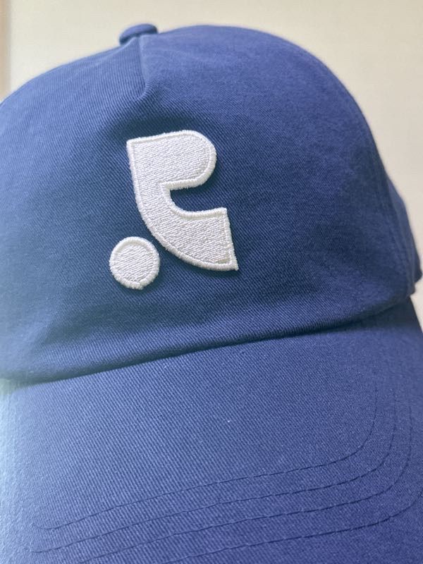 MUSINSA | REST&RECREATION RR LOGO BALL CAP NAVY