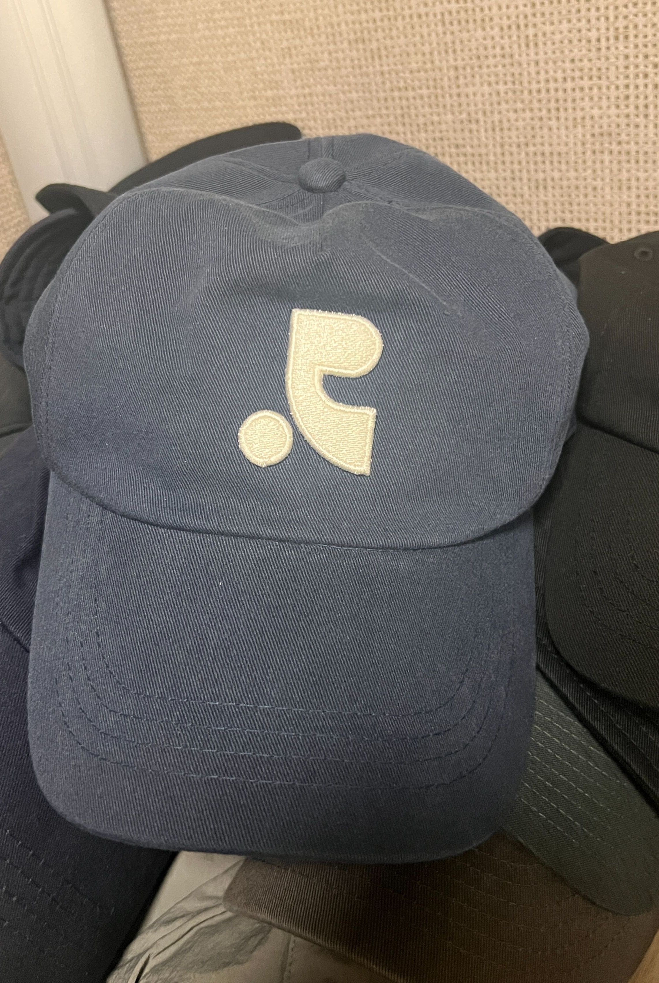 帽子 REST&RECREATION   RR LOGO BALL CAP NAVY RR LOGO COTTON BALL CAP - NAVY – SeoulSeoul