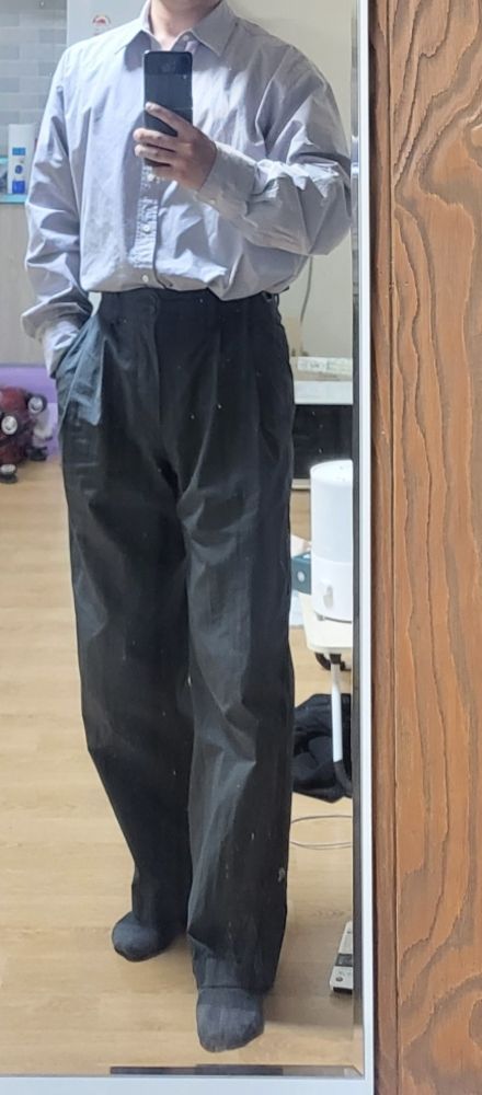 MUSINSA | ANOTHER OFFICE Santiago Officer Pants (Oat Milk)