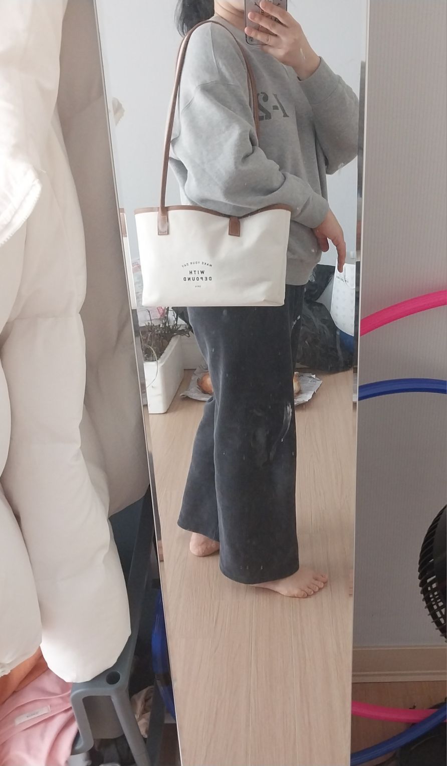 MUSINSA | DEPOUND Day bag shopper [Camel]