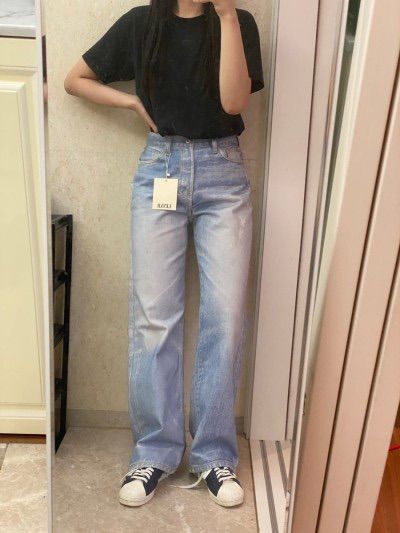 ★韓国発★Digital-Print Relax Denim - Digital Print/LEVAR MUSINSA | LEVAR Digital-Print Relax Denim - Digital Print
