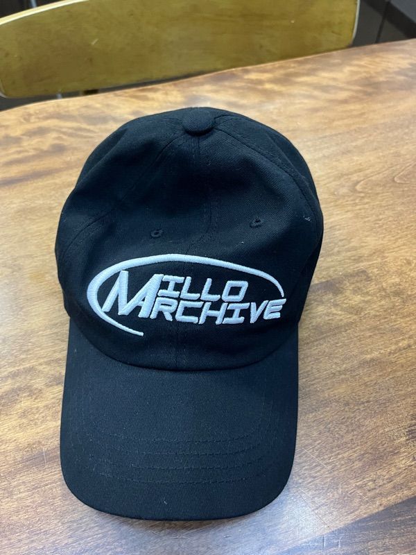 MUSINSA公式 | MILLO ARCHIVE ミロアーカイブロゴボールキャップ[ブラック]