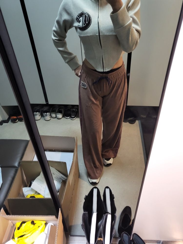 ★SCULPTOR★ Taped Towel Lowrise Pants Green SC23S426GR MUSINSA | SCULPTOR Taped Towel Lowrise Pants Green
