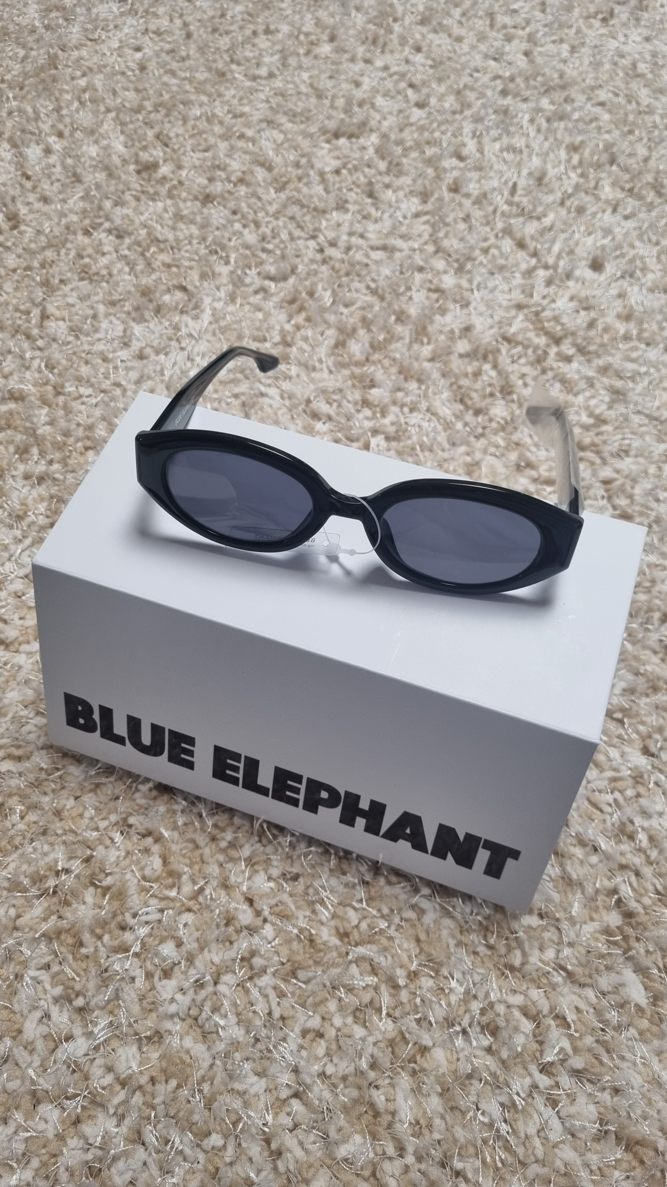 BLUE ELEPHANT RAFFIA black サングラス BLUE ELEPHANT]Raffia_Black