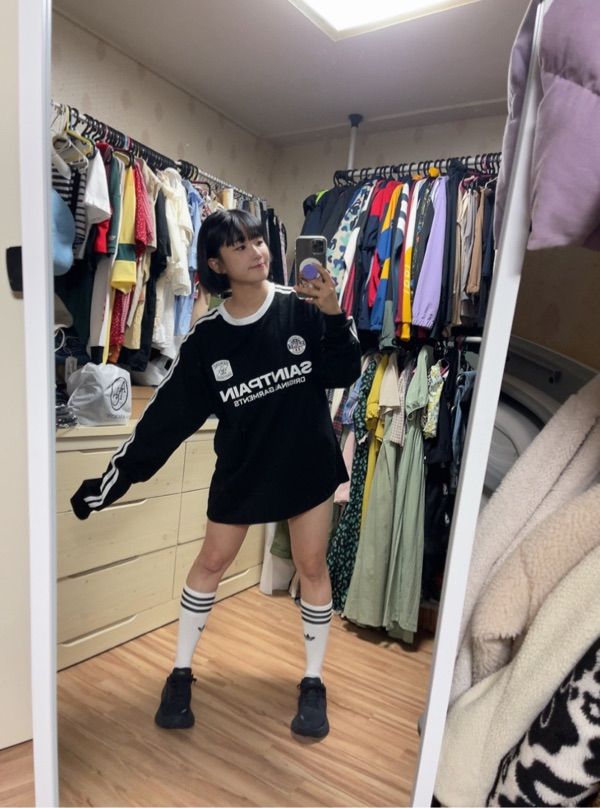 MUSINSA | SAINTPAIN SP Saint Club Long Sleeve - White