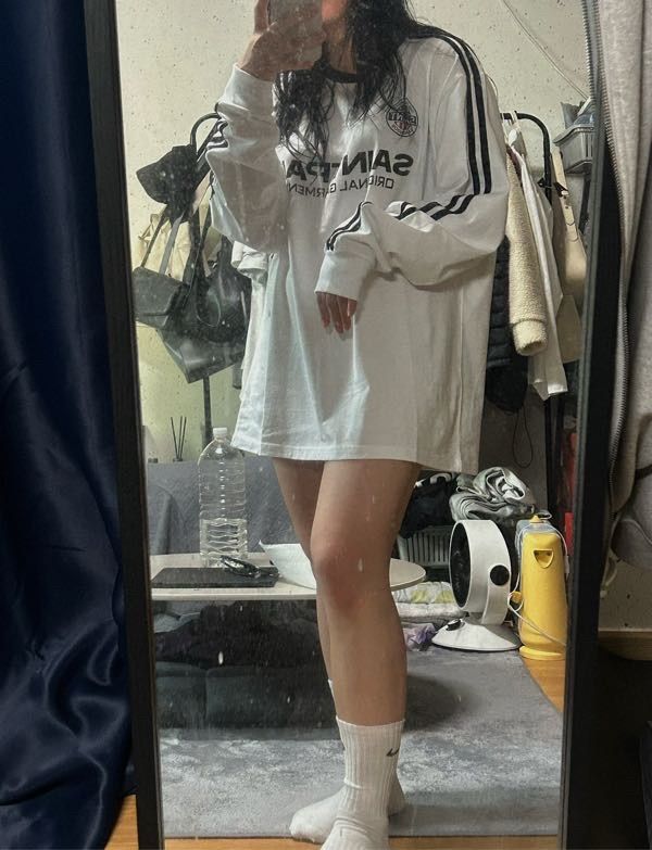 MUSINSA | SAINTPAIN SP Saint Club Long Sleeve - White