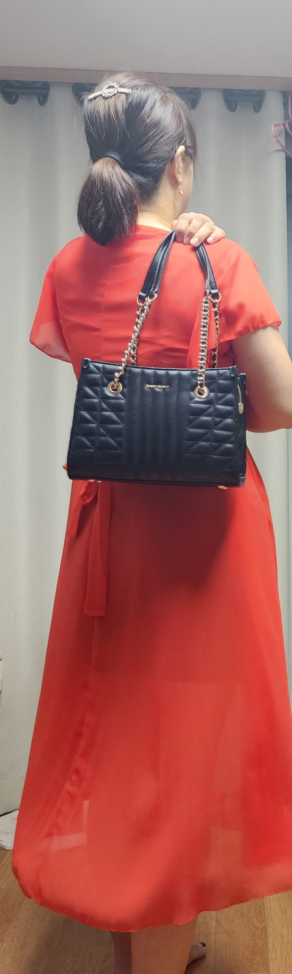 MUSINSA | SAINT SCOTT Corinne quilted shoulder bag